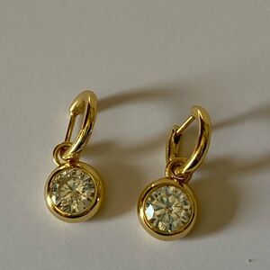 BaubleBar 18K Birthstone Earring